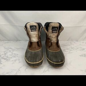 Polar Edge Duck Boots Mens 10 Thermolite Insulated Hunting Leather Rubbe…​​​​​